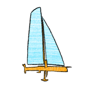 rc sailboat 3d printed